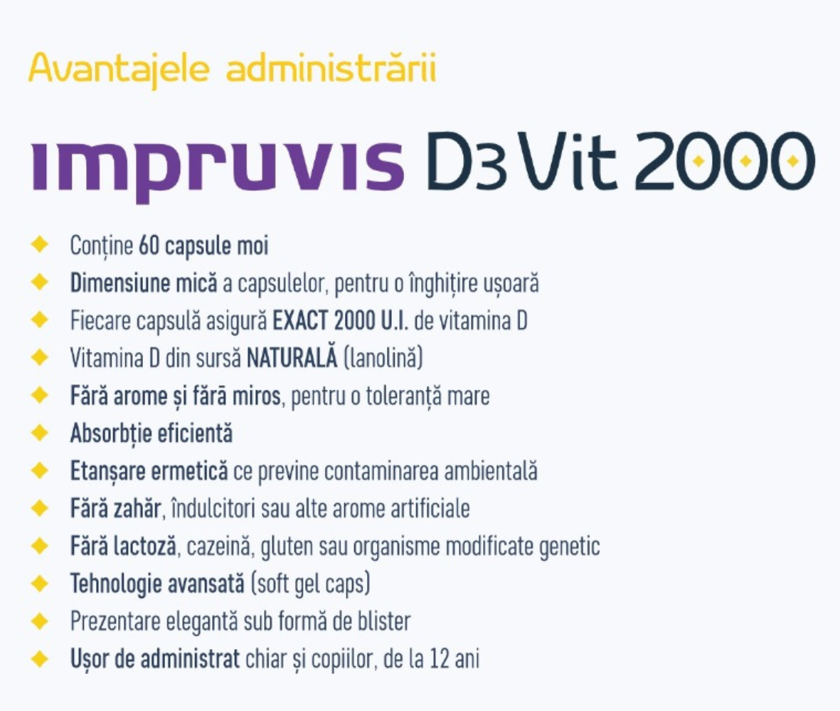 avantajele folosirii D3Vit 2000